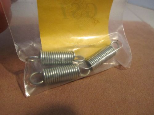 New zinc plated extension springs mcm-e36c 3-pcs  made in u.s.a. for sale