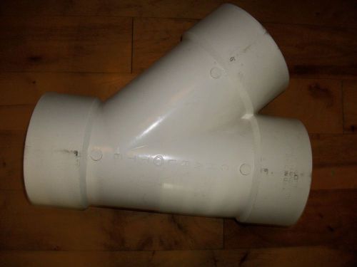 Charlotte pipe, 6&#034; dia pvc wye fitting for sale