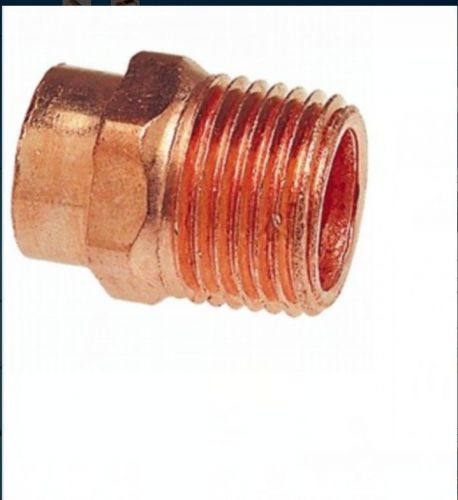 1/2&#034; x 3/4&#034; Copper Fitting Male Adapter