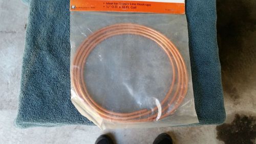 Copper Tubing 1/4 inch X 10 foot new in package