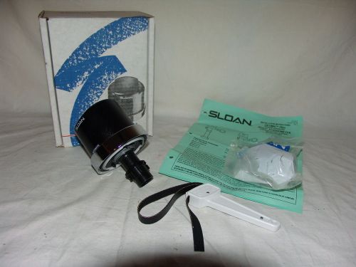 New sloan solis 8111 battery operated sensor only toilet flush valve no pipes for sale