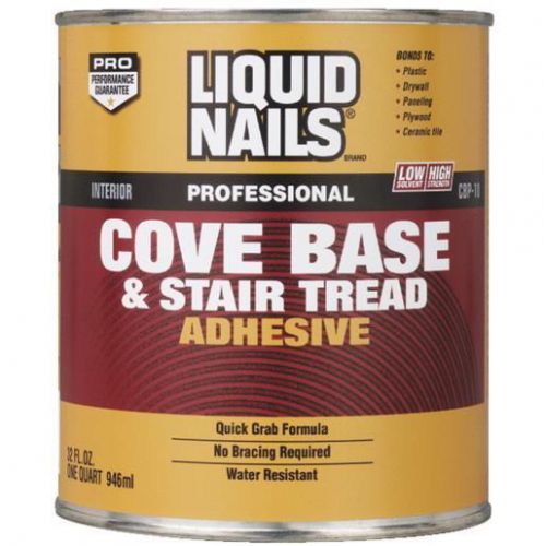Qt cove base adhesive cbp10 for sale