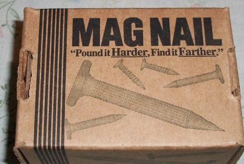 Chrisnik mag nail size 1&#034; x 5/32&#034;, box of 100 for sale