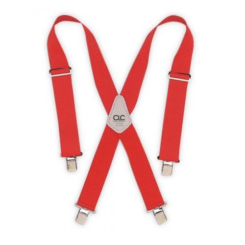 CLC Heavy-Duty Work Suspenders Red, Black, Blue, Ruler, USA Flag Model 110