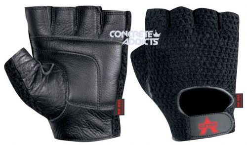 Valeo performance work v450 mesh fingerless antivibe weight lifting gloves small for sale