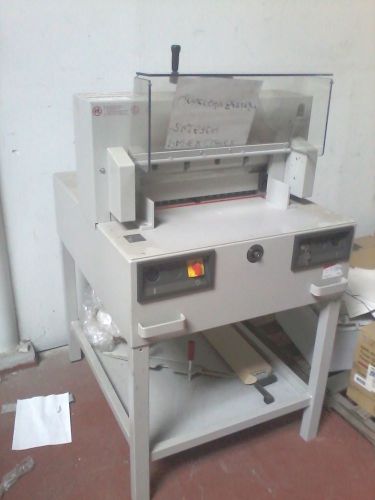 TRIUMPH IDEAL 4810-95 18.5” ELECTRIC PAPER CUTTER