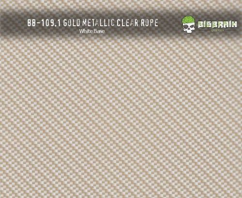3 meters (10 ft) metallic gold rope carbon fiber hydrographics film 100cm for sale