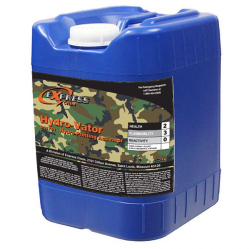 HYDRO VATOR ACTIVATOR HYDROGRAPHICS WATER TRANSFER PRINTING HYDROVATOR 5 GALLONS