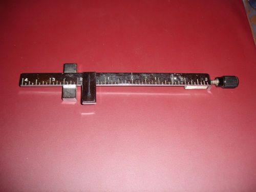 Kingsley Hot Stamp 7 Inch Gage Bar with Guide