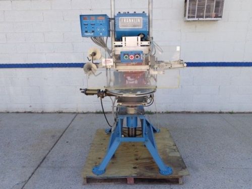 FRANKLIN Hot Foil Stamper 8200 (10-15 ton) with Rotary Table