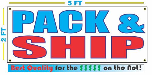PACK &amp; SHIP Full Color Banner Sign NEW XXL Size Best Quality for the $$$