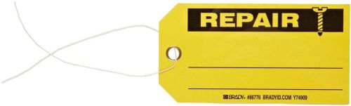 5 3/4&#034; Height 3&#034; Width Black On Yellow Or Production Status Tag Legend
