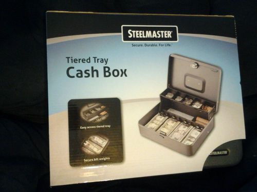 SteelMaster Tiered Tray Cash Box by MMF Industries -Model 2216194G2