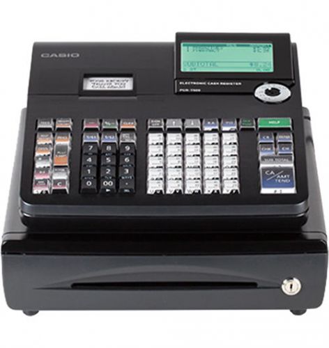 Casio PCR-T500 - Electronic Cash Register - 3000 PLUs - 50 Clerks