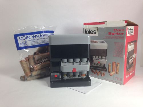 Totes Battery Operated Coin Sorter-Model # 73590-Quarters/Dimes/Nickels/Pennies