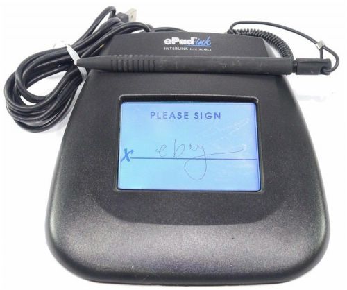 INTERLINK ePad-ink Electronic Signature Pad - USB (VP9805/54-74001)