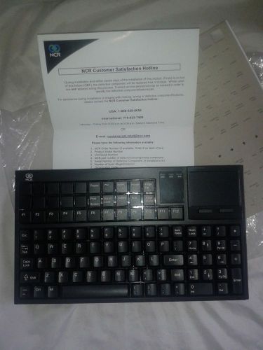 NCR 5932-6570-9090 POS keyboard with touchpad black (qty available)