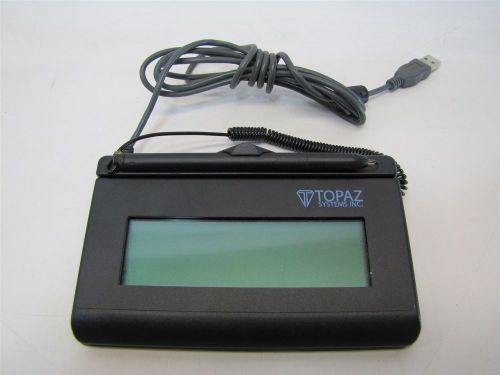 Topaz Systems T-LBK462-HSB-R Retail POS Point of Sale Signature Capture Pad