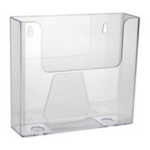 7.5 Wide Acrylic Wall Mount Brochure Holder  Lot of 20    DS-BHBPS-670-20