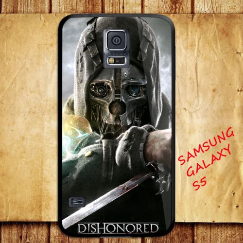 iPhone and Samsung Galaxy - Dishonored Video Game Poster Logo - Case