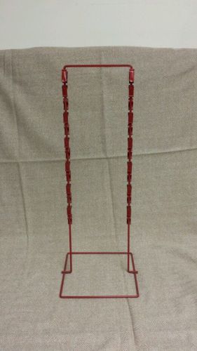 RED Vintage Chip Candy Counter Display Rack 26 Clips