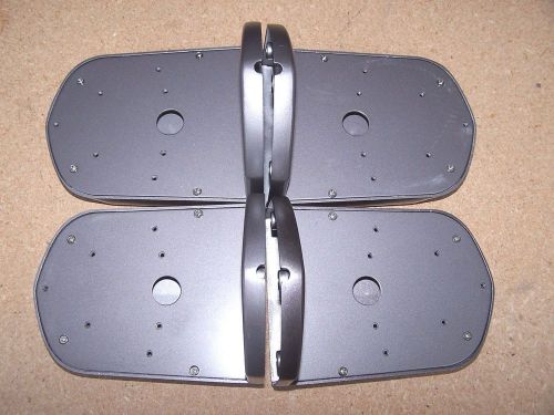 Lot of 4 Cast Aluminum Wall Mount Brackets for CCTV Security Dome Cameras (C783)