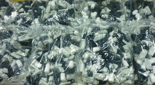 LOT OF 498 ANTI-THEFT SHOPLIFTING HARD TAGS W/ LANYARDS for Clothing, shoes NEW!