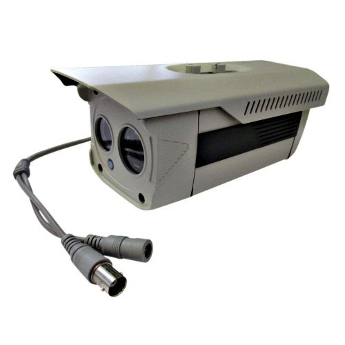 Cream Metal Infrared IR Metal CCTV 1/3&#034; Sony 800 TVL 4mm Outdoor Security Camera