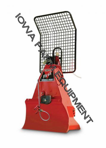 &#039;red&#039; wallenstein fx65 3-pt skidding winch, logging winch, 6500lb capacity! for sale