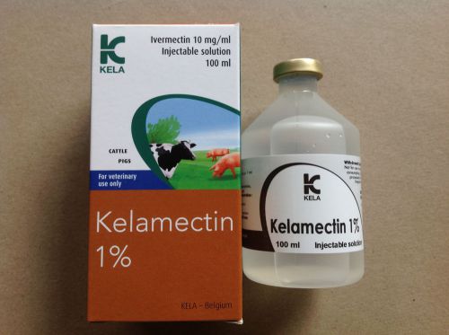 Kelamectin 100 CC Ivermectin 1% Injection for Cattle Swine From Belgium ivomec