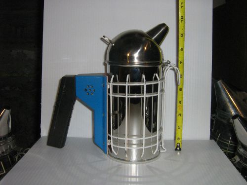 Electronic Bee Smoker Dome Stainless Steel with Heat Shield Beekeeping Equipment