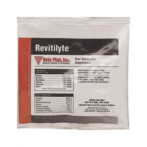 Revitilyte basic replace vital fluid electrolytes amino acids livestock 3.5 oz for sale