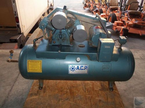 Acp 60 gallon air compressor model acp-g-58h3 w century motor 3 phase 230v/460v for sale