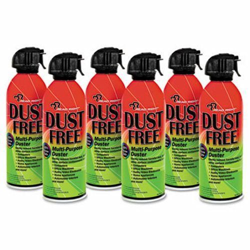 Read Right DustFree Multipurpose Duster, 6 10oz Cans/Pack (REARR3760)