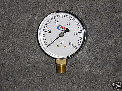 0-100 pressure gauge air water hydraulic for sale