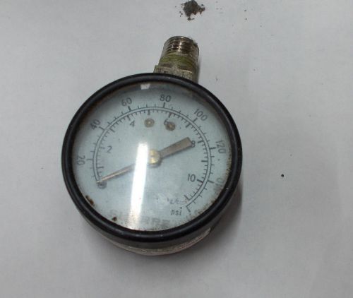 Sharp/Sharpe GA-160U Air Pressure Gage/Gauge 0-160 PSI 2.15&#034; dia. Face 1/4&#034; NPT