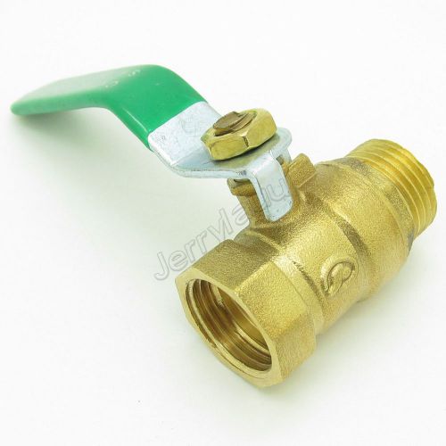 5x Male and Female Air Compressor Full Port Hose Connector Brass Ball Valve 1/2&#034;