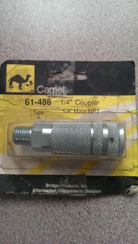 CAMEL 61-486 1/4&#034; COUPLER MALE NPT TYPE A