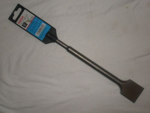 Bosch hammer 1-1/2&#034; x 10&#034; sds plus wide chisel hs1425 for sale