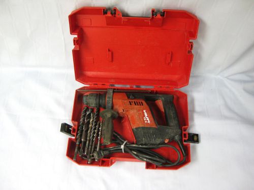 Hilti TE-5 - Rotary Hammer Drill - 6 Rotary Bits - Carrying Case - Works Great