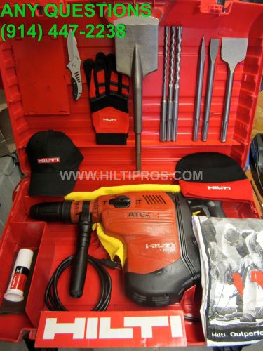 HILTI TE 80-ATC AVR COMBI HAMMER, GREAT CONDITION,FREE BITS AND CHISEL,FAST SHIP