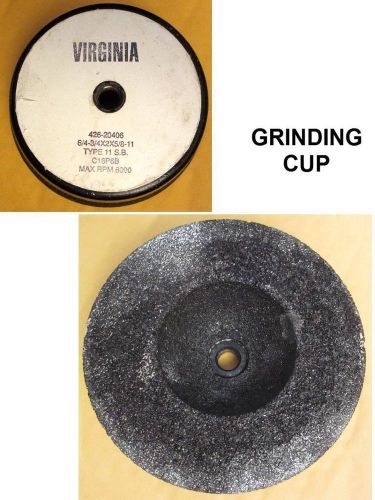 grinding CUP GRINDER Virginia C16P6B not used sanding tool adapter part c 16p6b