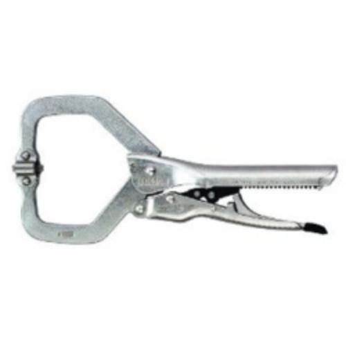 Lockjaw 10201 11&#034; self-adjusting locking c-clamp with swivel pads for sale