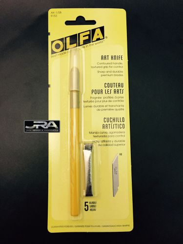 Olfa art knife ak-1/5b model 9153 - includes 5 blades! vinyl plotter, for sale