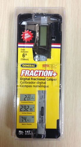 GENERAL 147 Digital Fractional Caliper