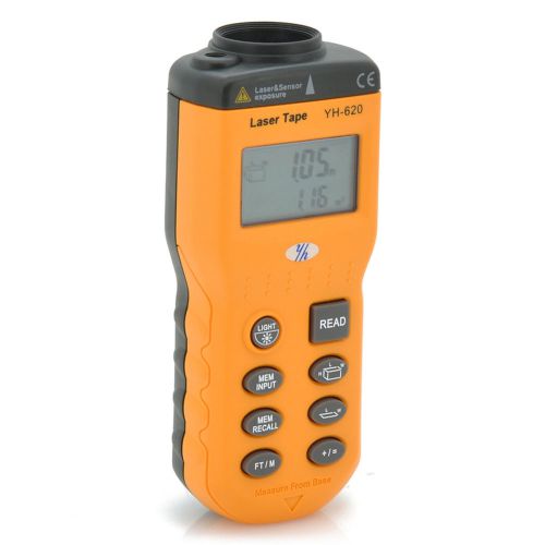 High accuracy ultrasonic distance estimator - 0.6 to 15 meters, back light for sale