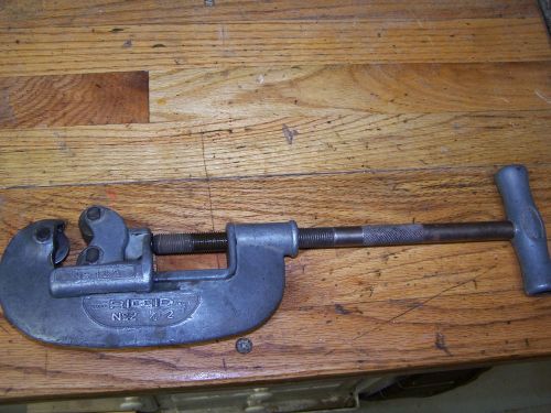 Rigid tool co. pipe cuter no. 1 &amp; 2 for sale