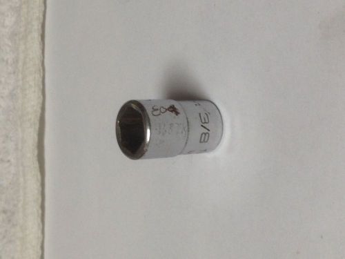 Snap On- #TM12   3/8&#034; 6p  1/4&#034;d socket