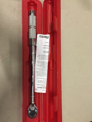 Proto J6066C Torque Wrench 3/8 Dr. 200-1000 In-Lbs