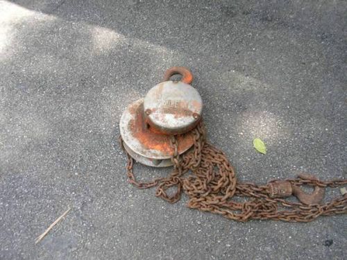 1 ton yale chain hoist for sale